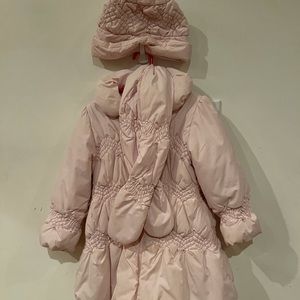 Dani puffer coat, hat, scarf